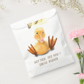 ダックリよくはしゃぐングウィンク好意バッグスマイル漫画 フェイバーバッグ (封をした状態)