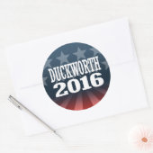 ダックワース – Tammy Duckworth 2016 ラウンドシール (封筒)