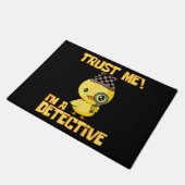 ダック刑事デザイン-トラストマイア刑事 ドアマット (アングル)