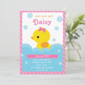 ダック招待状/ラバーダック招待状 招待状 (スタンド正面)