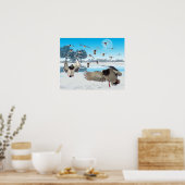 ダック湖 ポスター (キッチン)