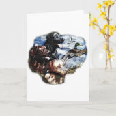 ダック狩り カード (黄色い花)