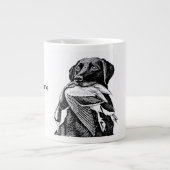 ダック狩り ジャンボコーヒーマグカップ (正面)