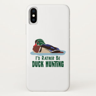 ダック狩り iPhone X ケース