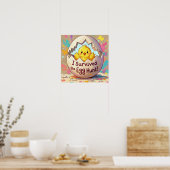 ダック生き延びザイースター卵狩り ポスター (キッチン)