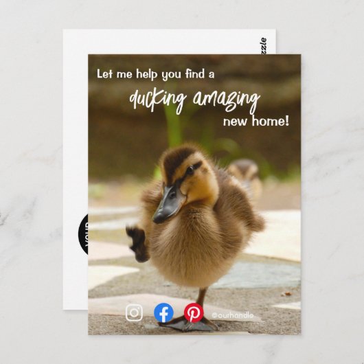 ダック素晴らしス実在ステートマーケティング ポストカード (正面/裏面)