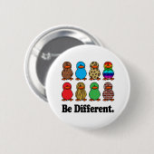 ダック違うスだ 缶バッジ (正面&裏面)