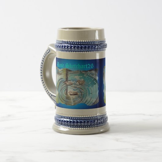 ダック1 ビールジョッキ (正面左)