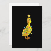 ダック クリスマス ツリーT ライト デコ スター ギフト クリスマス (正面/裏面)