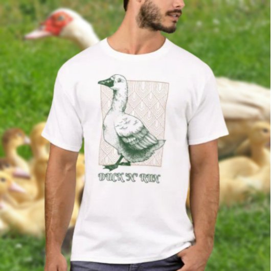 ダック'N走' Tシャツ