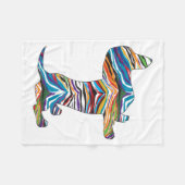 ダッサイケデリックシュント フリースブランケット (正面(横))