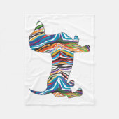 ダッサイケデリックシュント フリースブランケット (正面)
