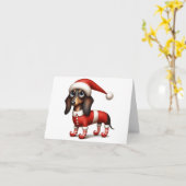 ダッシお洒落ャンド小妖精や小人クリスマスカード カード (黄色い花)