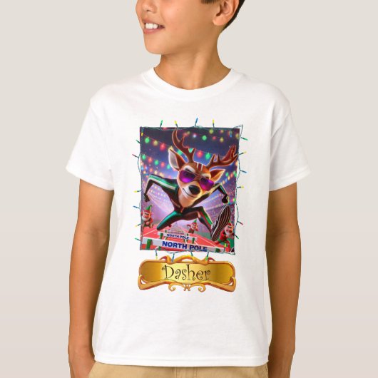ダッシャーのレース Tシャツ (正面)