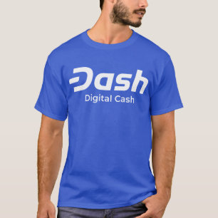 ダッシュの電子マネーの新しいロゴ Tシャツ