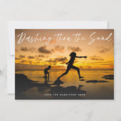 ダッシュスルーザサンドビーチファミリーホリデーフォト シーズンカード (正面)