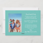 ダッシュスルーザサンドビーチファミリーホリデーフォト シーズンカード (裏面)