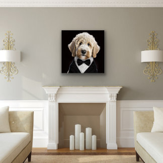 ダッシュドードメタル壁の装飾 メタルプリント