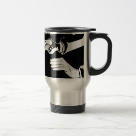 ダッシュボクラシカルードドラマー衣服 トラベルマグ