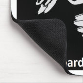 ダッシュボクラシカルードドラマー衣服 マウスパッド (コーナー)