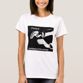 ダッシュボクラシカルードドラマー衣服 Tシャツ