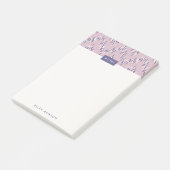 ダッシュボホイカットジグザグパターンポストイット – 紫 ポストイット (アングル)