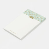 ダッシュボホイカットジグザグパターンポストイット – 緑 ポストイット (アングル)