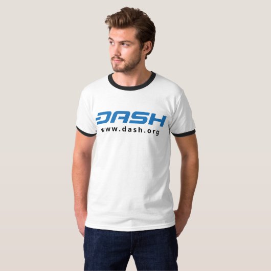 ダッシュメンズ信号器の青 Tシャツ (正面フル)