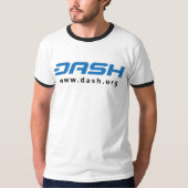 ダッシュメンズ信号器の青 Tシャツ (正面)