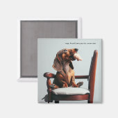 ダッシュンおもしろいドアイスクリームマグネット マグネット (正面/裏面)