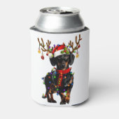 ダッシュンおもしろいドクリスマストナカイのクリスマスライト 缶クーラー (缶裏面)