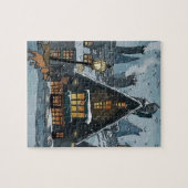 ダッシュンズクリスマススタイル ジグソーパズル (横)