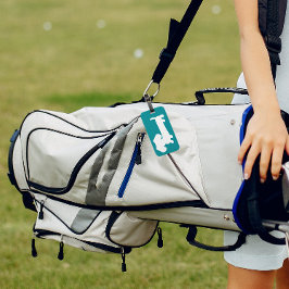 ダッシュントティール（緑がかった色）ブルーラゲッジトリップバッグラベル ラゲッジタグ