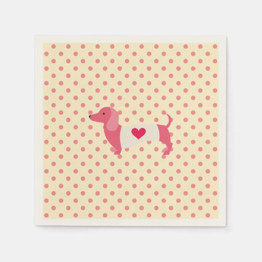 ダッシュントパーティーナプキンス誕生日パーティー用品 スタンダードカクテルナプキン (正面)