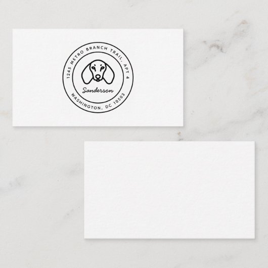 ダッシュント名刺 名刺 (正面/裏面)