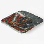 ダッシュンドグッドクリスマスフェスティバル ペーパープレート (傾斜あり)