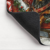 ダッシュンドグッドクリスマスフェスティバル マウスパッド (コーナー)