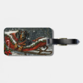 ダッシュンドグッドクリスマスフェスティバル ラゲッジタグ (裏面横)