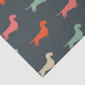 ダッシュンドシルエットWienerドッグラバーズ 薄葉紙 (詳細)