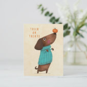 ダッシュンドダッシュンドオータムハロウィーン秋 シーズンポストカード (スタンド正面)