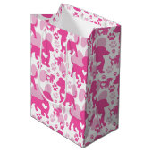 ダッシュンドラブドッグ抱き枕 ミディアムペーパーバッグ (正面アングル)