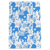 ダッシュンドラブドッグ抱き枕 ミディアムペーパーバッグ (裏面)