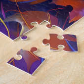 ダッシュン不気味ドグハロウィーン魔女とカボチャ ジグソーパズル (側面)