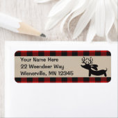 ダッシュン素朴ドのクリスマスプレド住所 シール (インサイチュ)