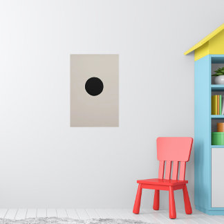 ダッシュ独身のアート – 負の宇宙の疎マーク ポスター