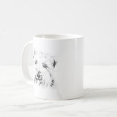 ダッシュ・ザ・ドッグ コーヒーマグカップ (正面左)