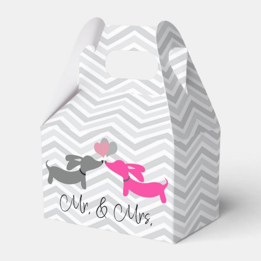 ダッシ結婚ャンド犬の好意ボックス フェイバーボックス (正面サイド)