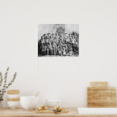 ダッジシティカウボーイバンド楽器 ポスター (キッチン)