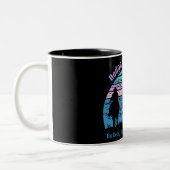 ダッジシティカンザスカウボーイコーヒーマグ ツートーンマグカップ (左)