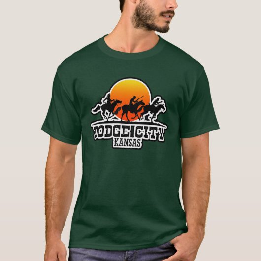 ダッジシティ Tシャツ (正面)